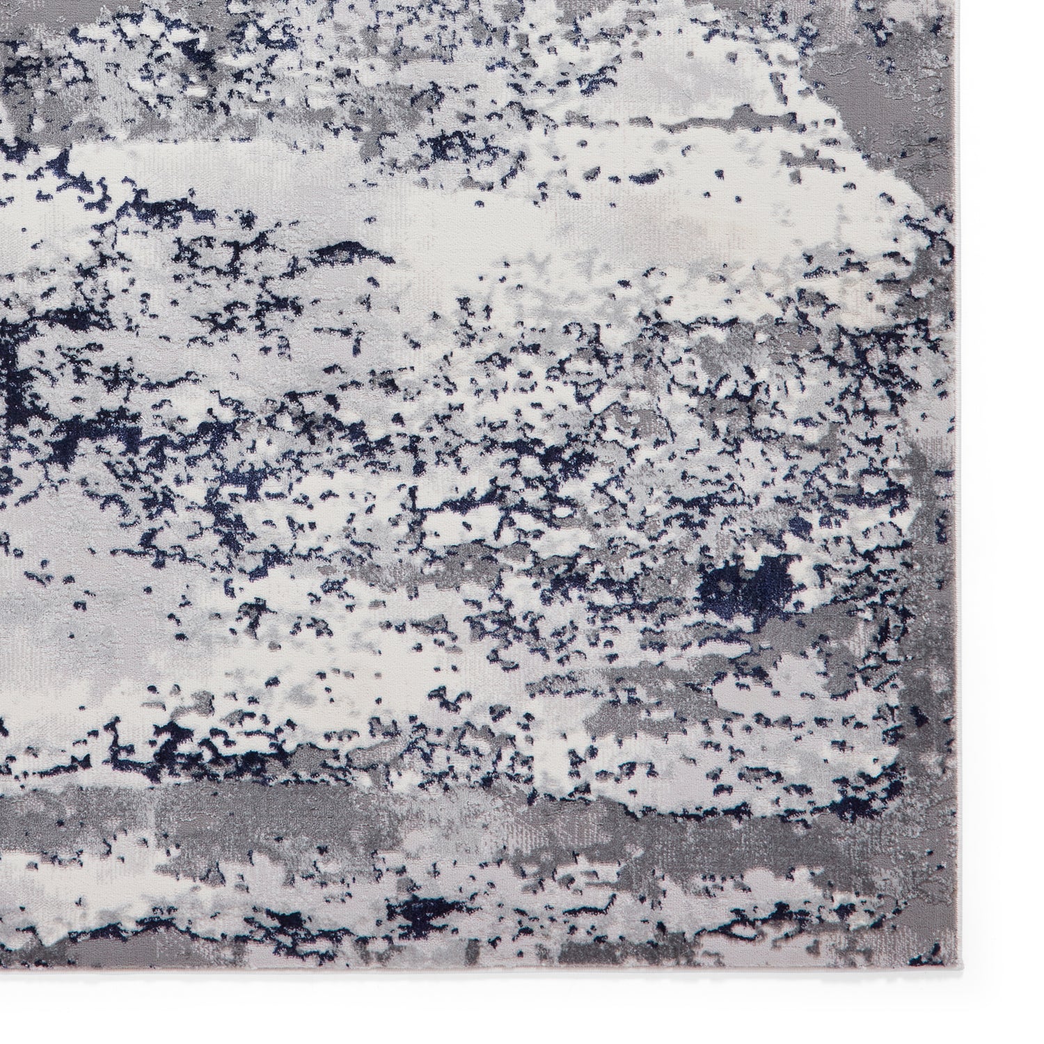 Artemis B9289A Metallic Effect Yarn Rug Blue