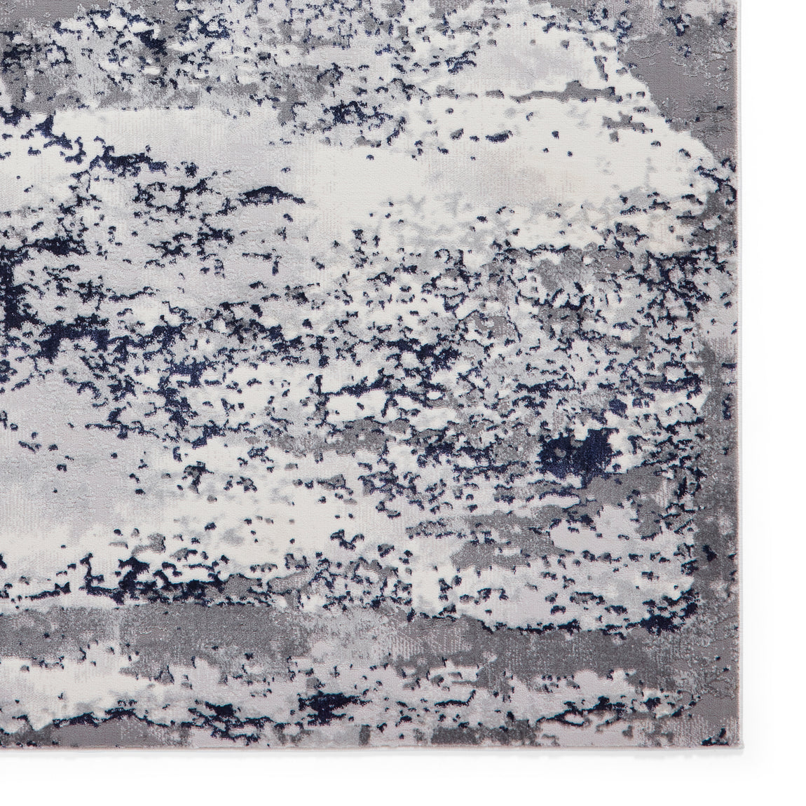 Artemis B9289A Metallic Effect Yarn Rug Blue