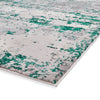 Artemis B9289A Metallic Effect Yarn Rug Green