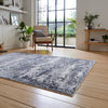 Artemis B9289A Metallic Effect Yarn Rug Grey
