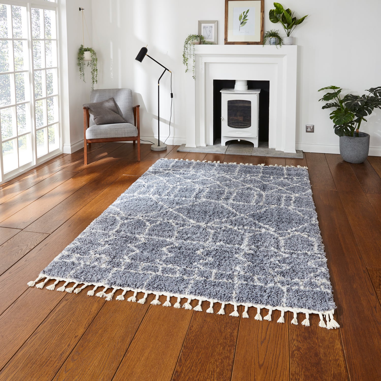 Aspen 1687 120 x 170cm Rug Grey Ivory