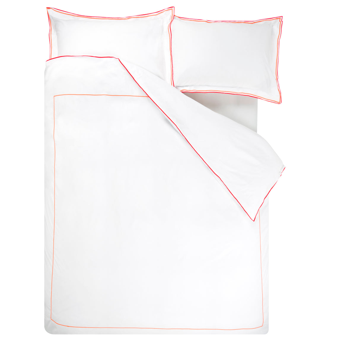 Designers Guild Astor Duvet Cover Bedding Set Coral Pink
