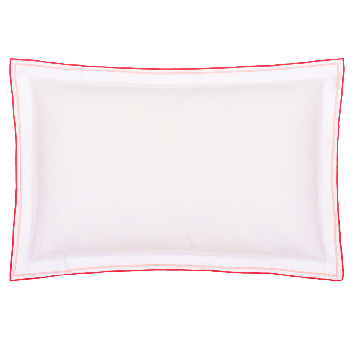 Designers Guild Astor Pair of Oxford Pillowcases Coral Pink