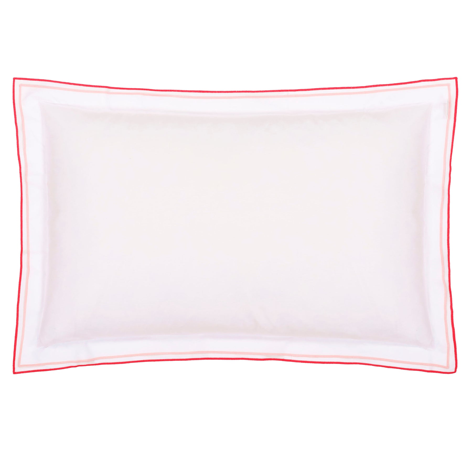 Designers Guild Astor Pair of Oxford Pillowcases Coral Pink