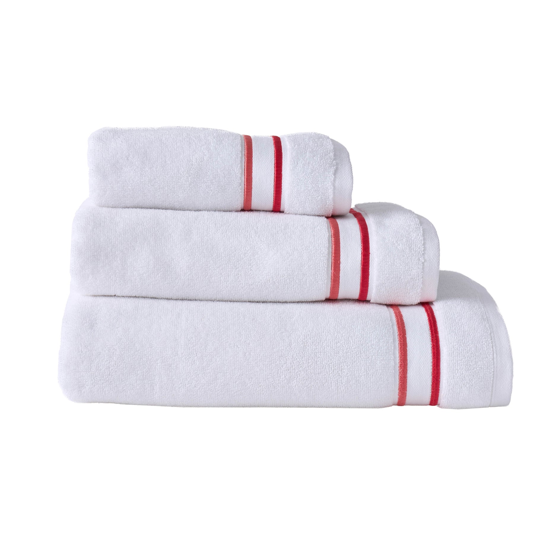 Designers Guild Astor Towel Coral Pink