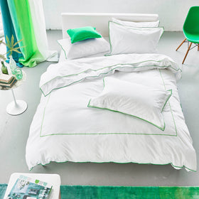 Designers Guild Astor Duvet Cover Bedding Set Emerald Green