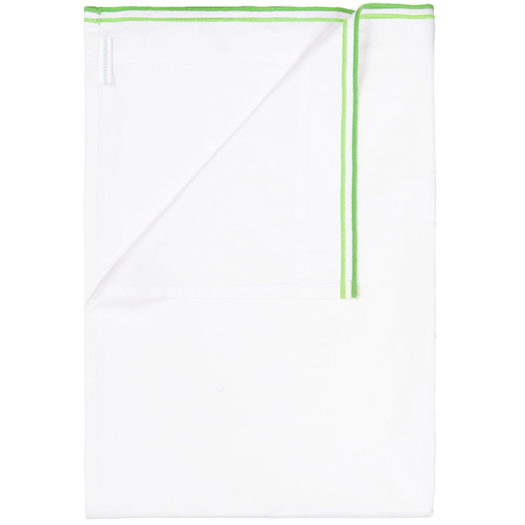 Designers Guild Astor Flat Sheet Emerald Green