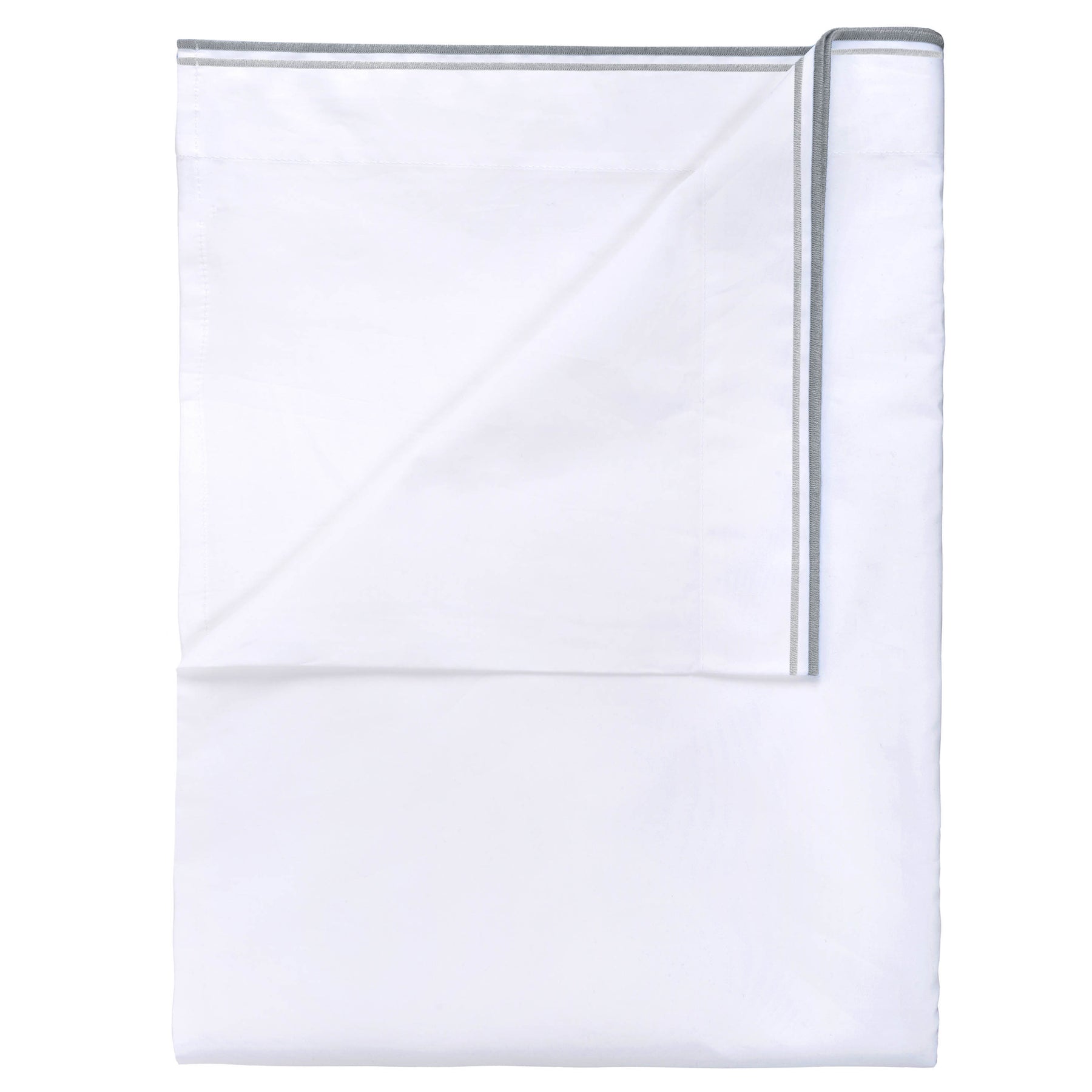 Designers Guild Astor Flat Sheet Silver Slate