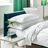 Designers Guild Astor Duvet Cover Bedding Set Porcelain Green