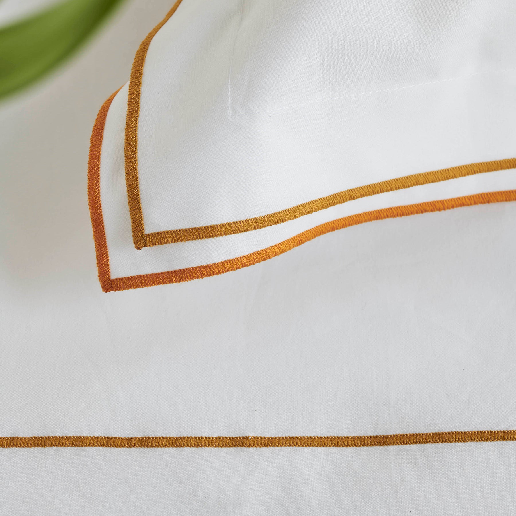 Designers Guild Astor Pair of Oxford Pillowcases Saffron Yellow