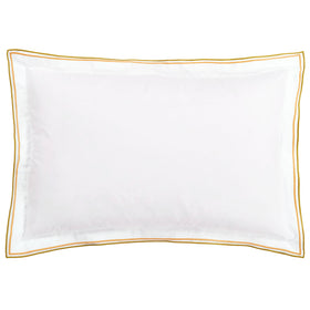 Designers Guild Astor Pair of Oxford Pillowcases Saffron Yellow