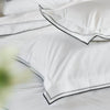 Designers Guild Astor Pair of Oxford Pillowcases Silver Slate