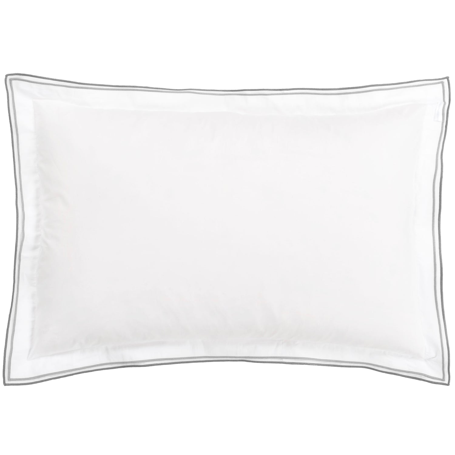 Designers Guild Astor Pair of Oxford Pillowcases Silver Slate