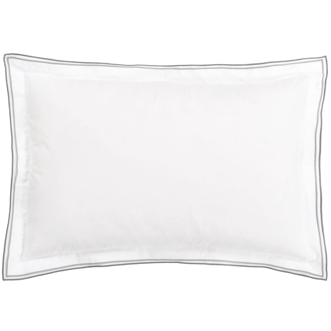 Designers Guild Astor Pair of Oxford Pillowcases Silver Slate