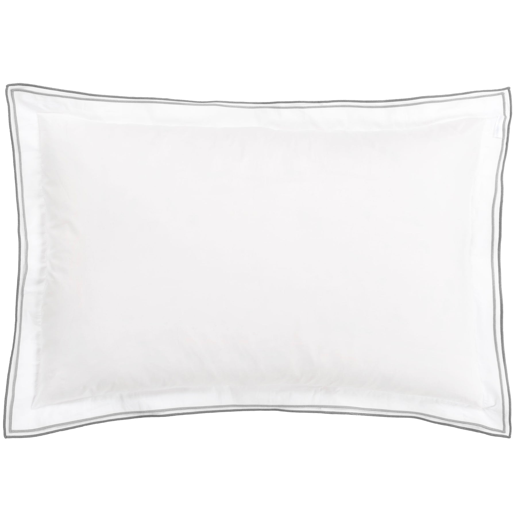 Designers Guild Astor Pair of Oxford Pillowcases Silver Slate