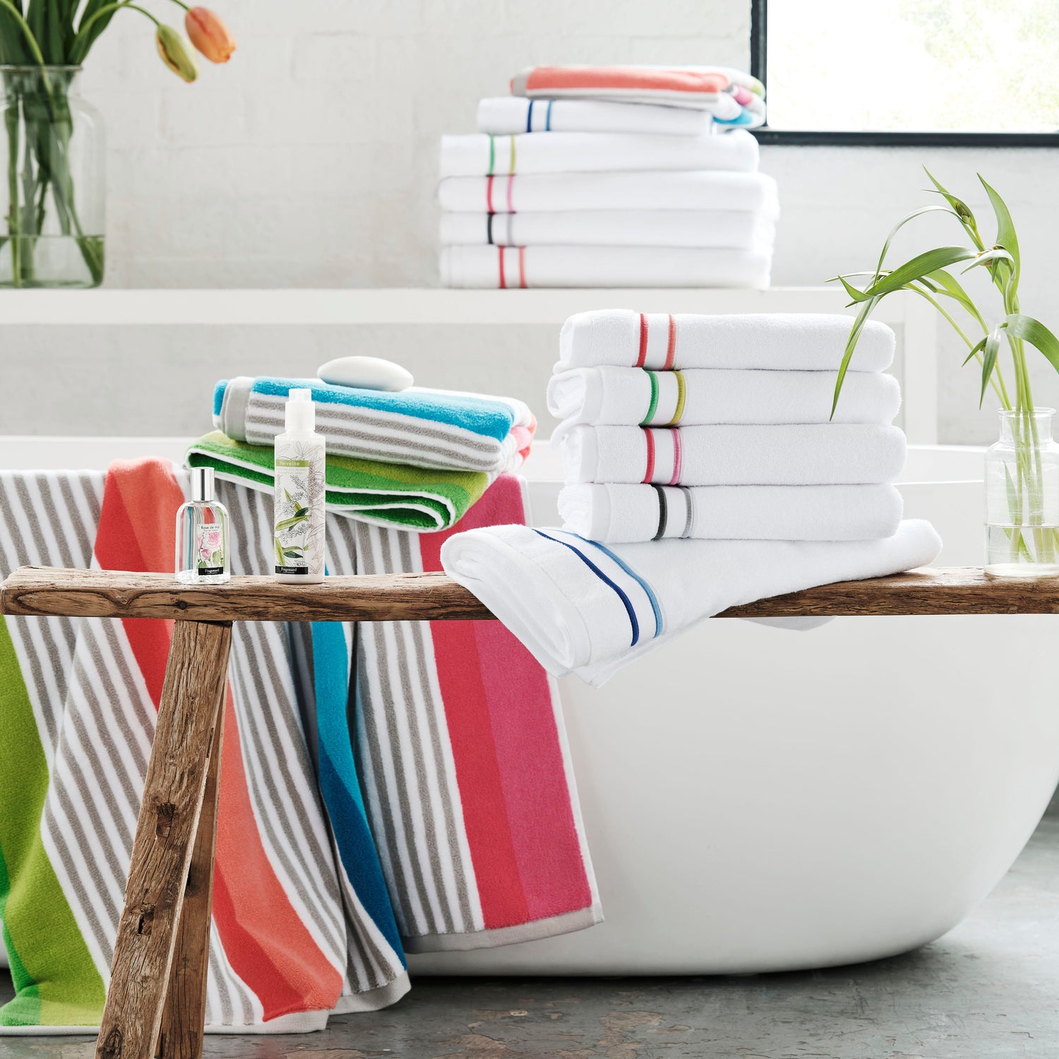 Designers Guild Astor Towel Emerald Green