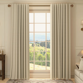 HOUSE Llewelyn-Bowen Ottoman Made To Measure Curtains Cream