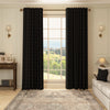 HOUSE Llewelyn-Bowen Ottoman Made To Measure Curtains Nero