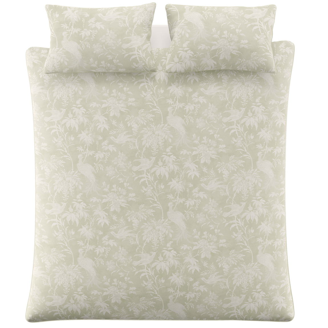 Laura Ashley Attleton Duvet Cover Bedding Set Multi Sage