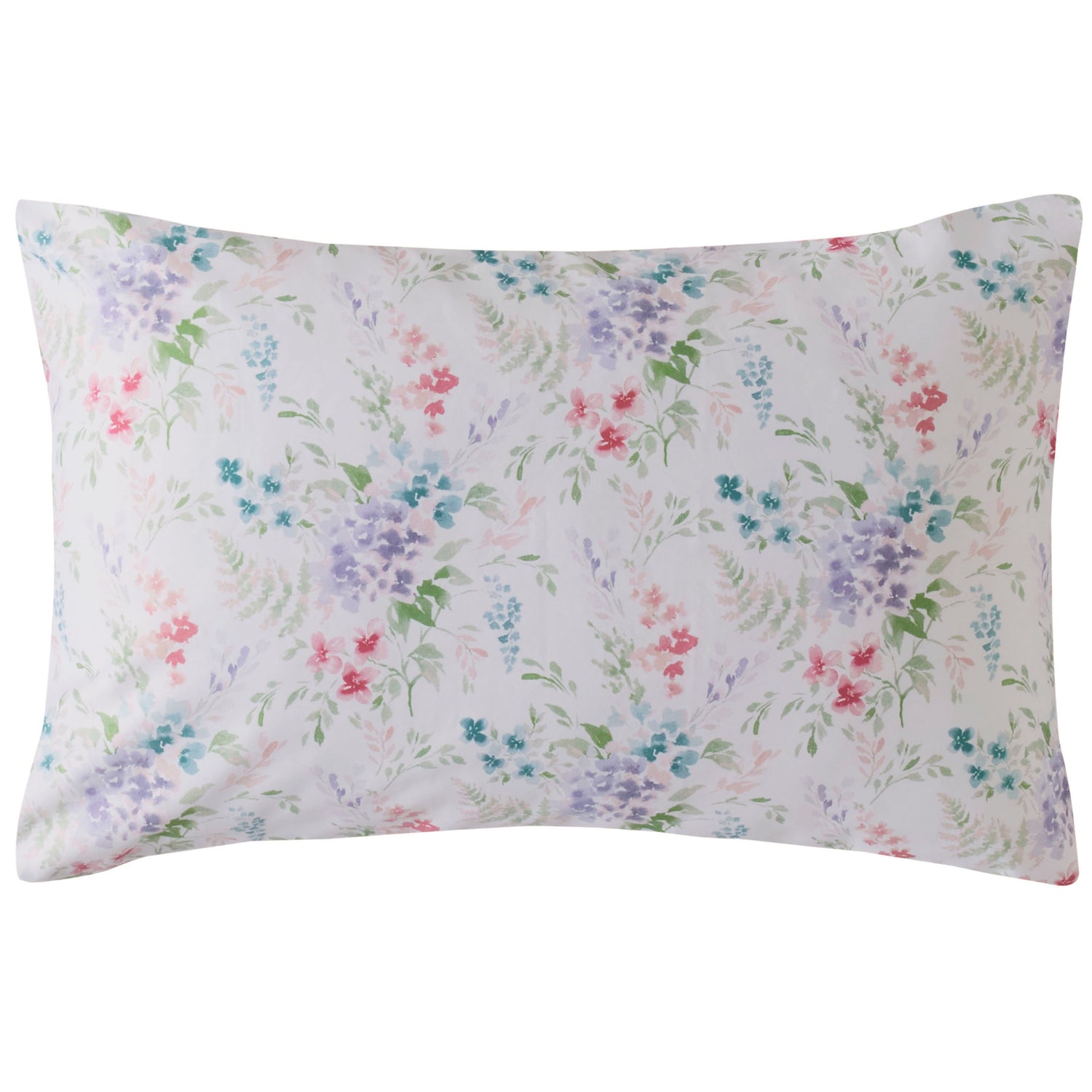 Laura Ashley Aulden Flowers Pillowcase Housewife Lavender