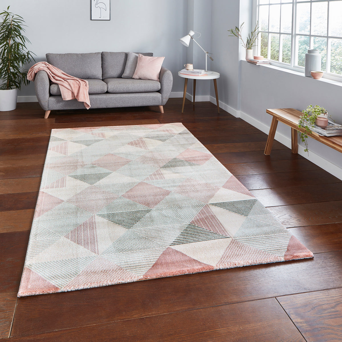 Aurora 53514 Rug Grey Rose
