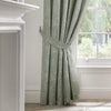 Dreams & Drapes Aveline Ready Made Pencil Pleat Curtains Green