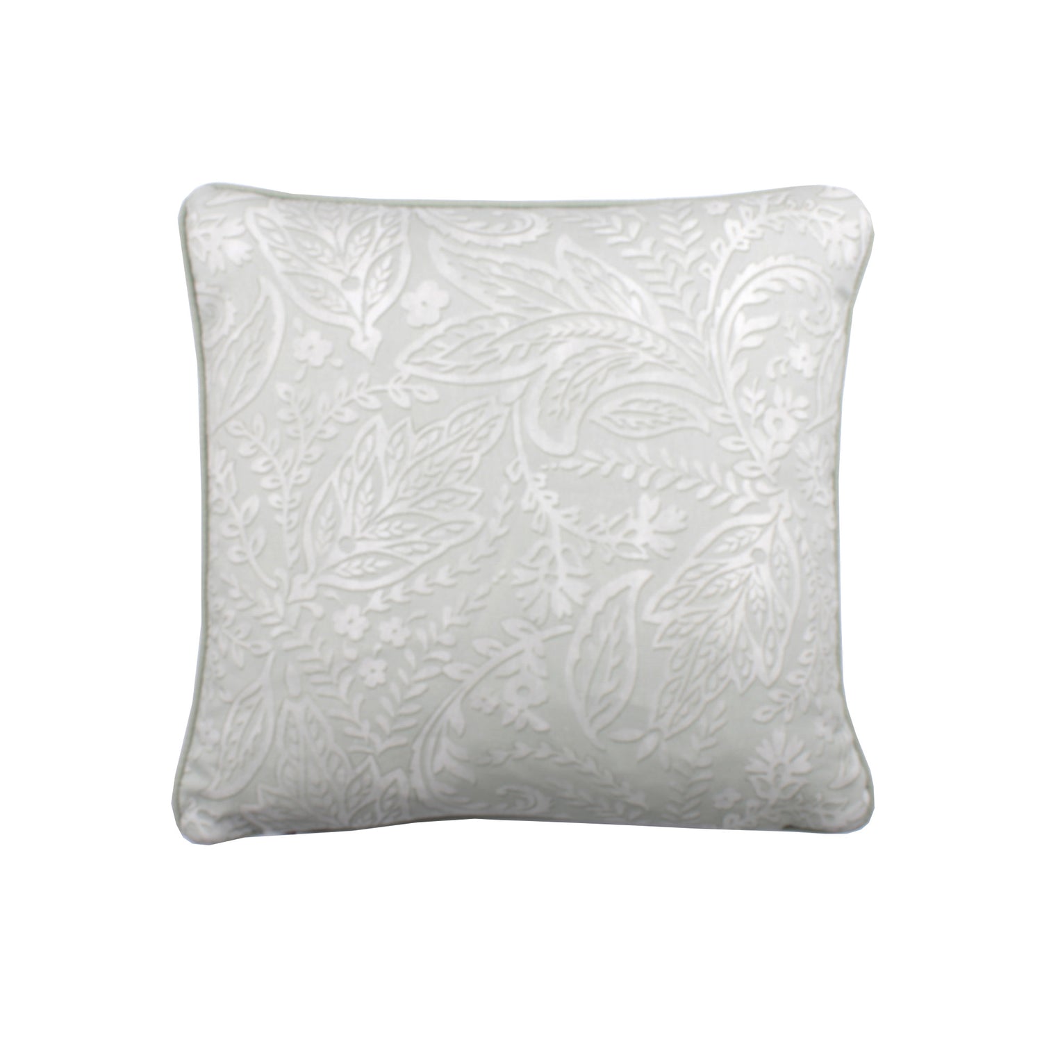 Dreams & Drapes Aveline Filled Cushion 43cm x 43cm Green