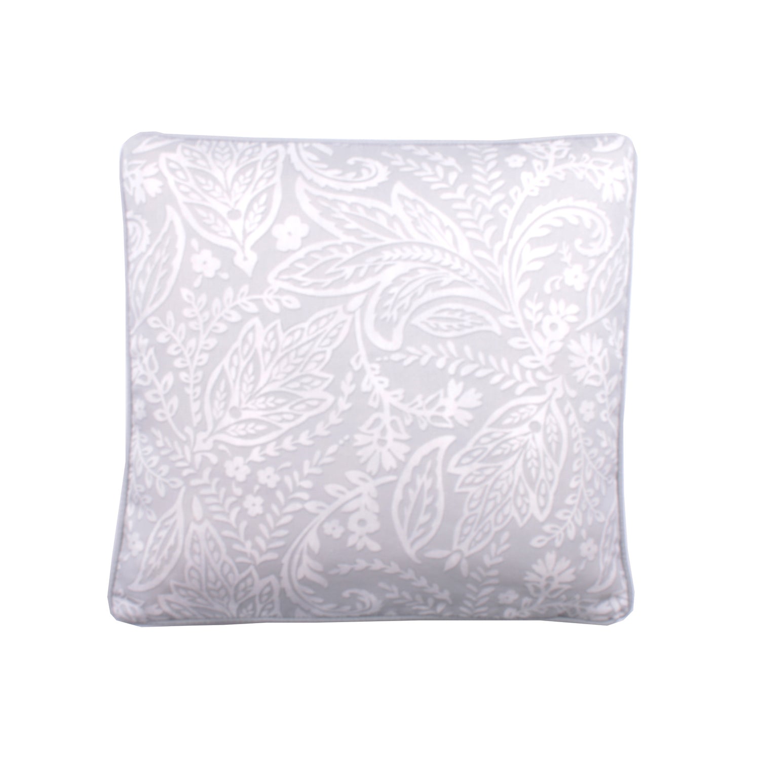 Dreams & Drapes Aveline Filled Cushion 43cm x 43cm Grey