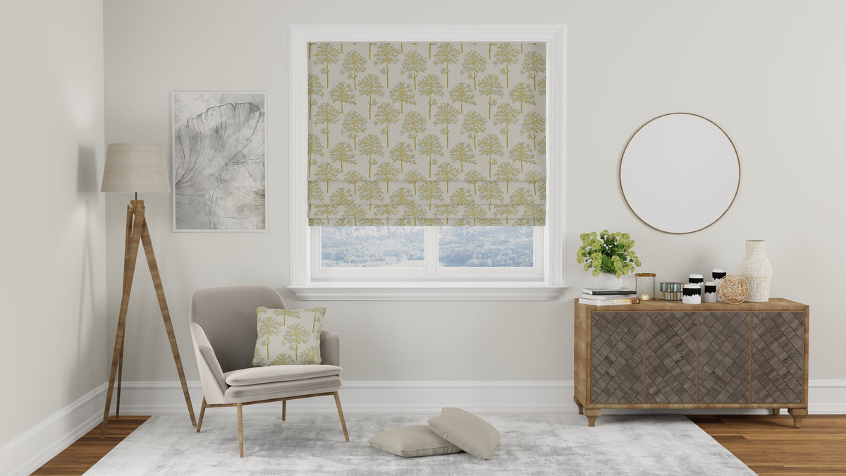 Amersham Made to Measure Roman Blind Duckegg