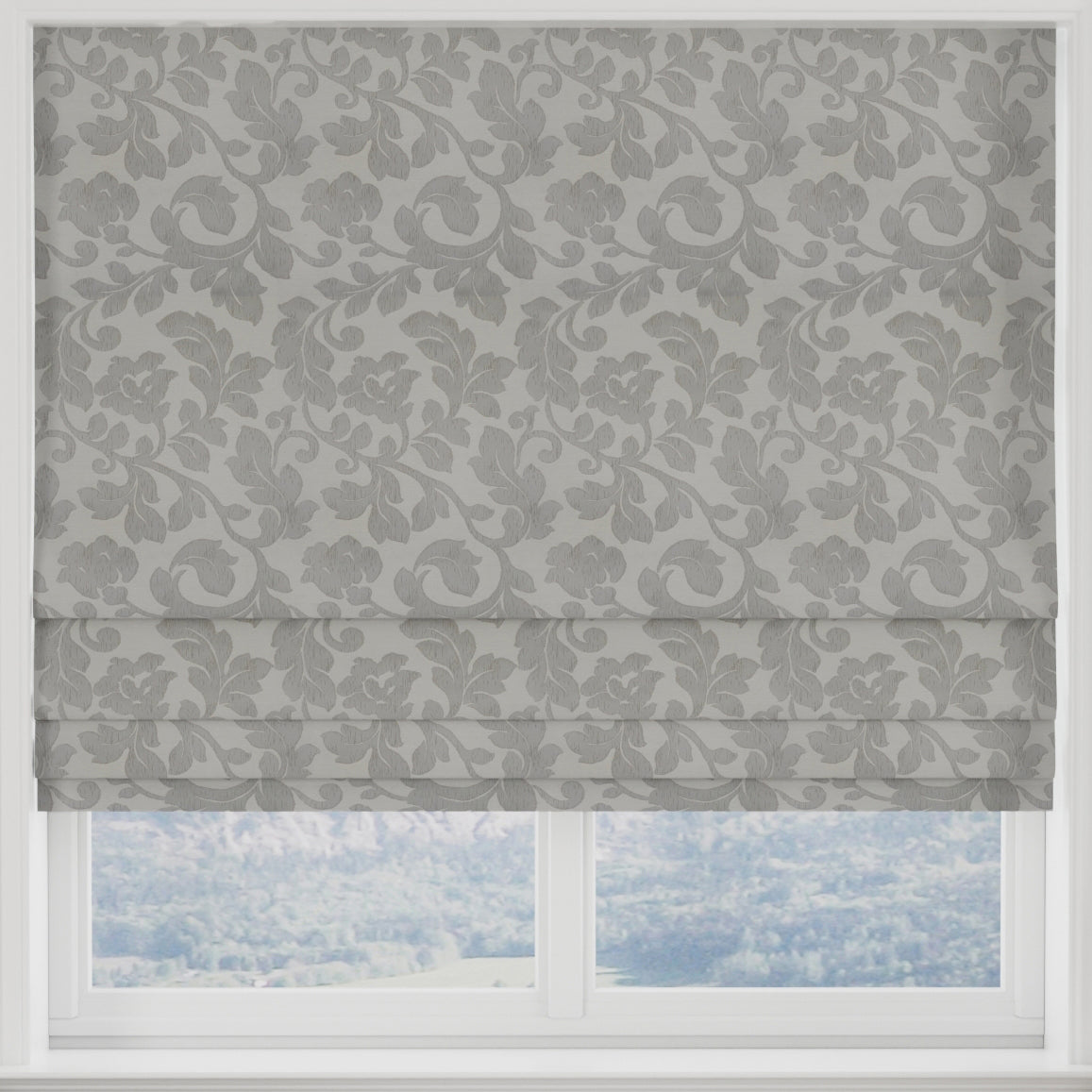 Cascina Made to Measure Roman Blind Putty