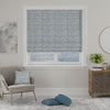 Heritage Salix Made to Measure Roman Blind Wedgewood Blue