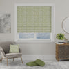 Heritage Salix Made to Measure Roman Blind Leaf Green