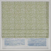 Heritage Salix Made to Measure Roman Blind Leaf Green