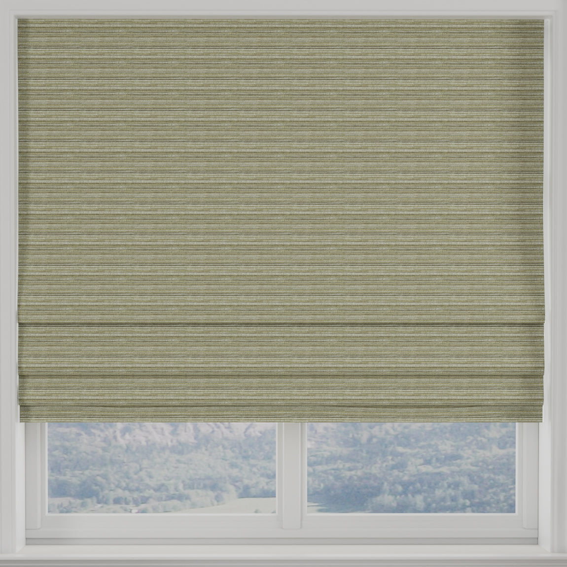 Navarro Made to Measure Roman Blind Pistachio