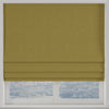 Kansai Plain Made to Measure Roman Blind Ochre