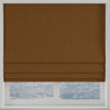 Kansai Plain Made to Measure Roman Blind Sienna