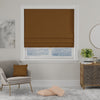 Kansai Plain Made to Measure Roman Blind Sienna