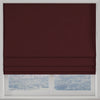 Kansai Plain Made to Measure Roman Blind Ruby