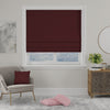 Kansai Plain Made to Measure Roman Blind Ruby