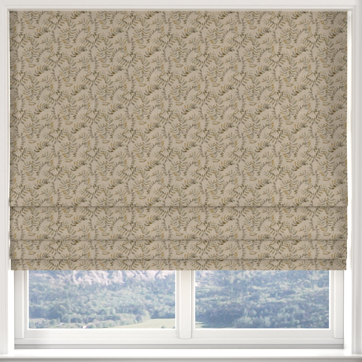 ANTE DECOR Lamina Made to Measure Roman Blind Sienna