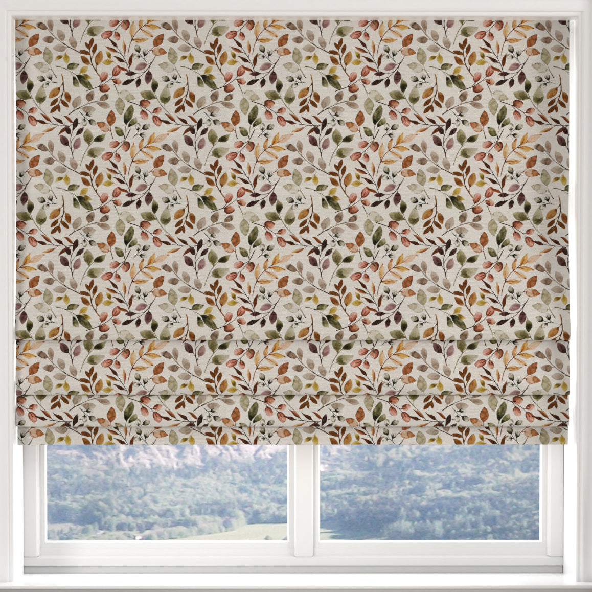 ANTE DECOR Lecco Made to Measure Roman Blind Rust