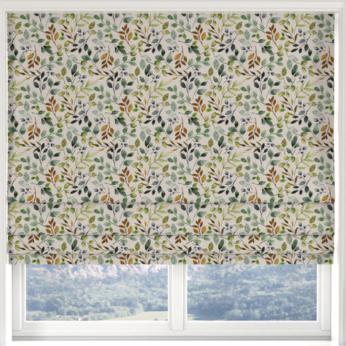 ANTE DECOR Lecco Made to Measure Roman Blind Sage