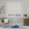 Como Made to Measure Roman Blind Blue