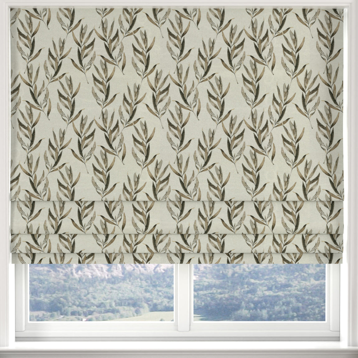 ANTE DECOR Olivia Made to Measure Roman Blind Shadow