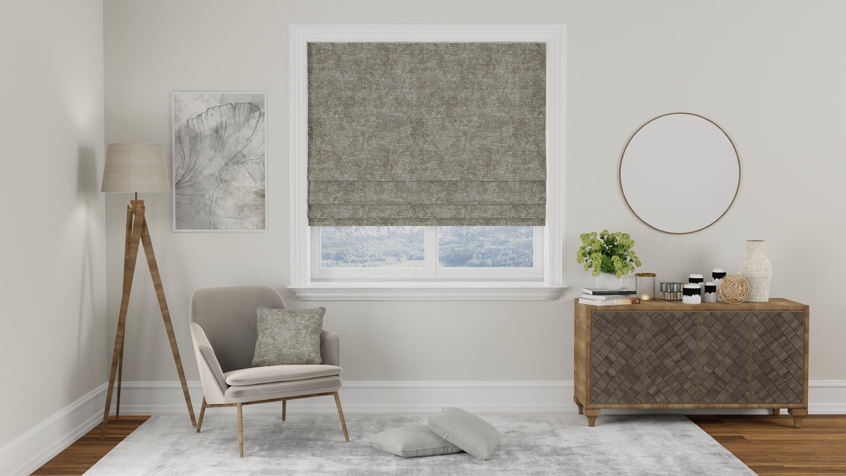 Arcadia Made to Measure Roman Blind Vellum