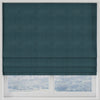 Elvira Made to Measure Roman Blind Teal
