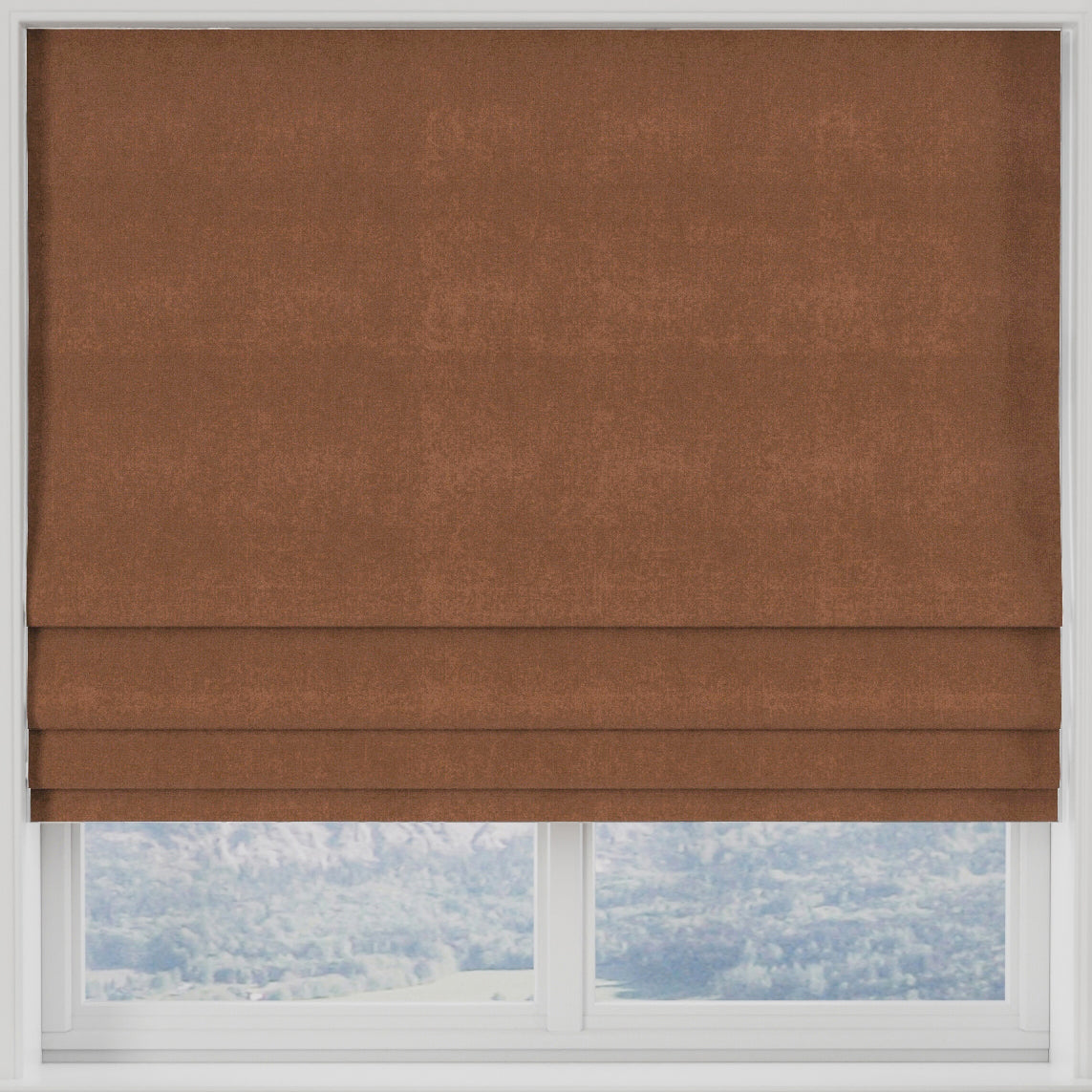 Elvira Made to Measure Roman Blind Spice