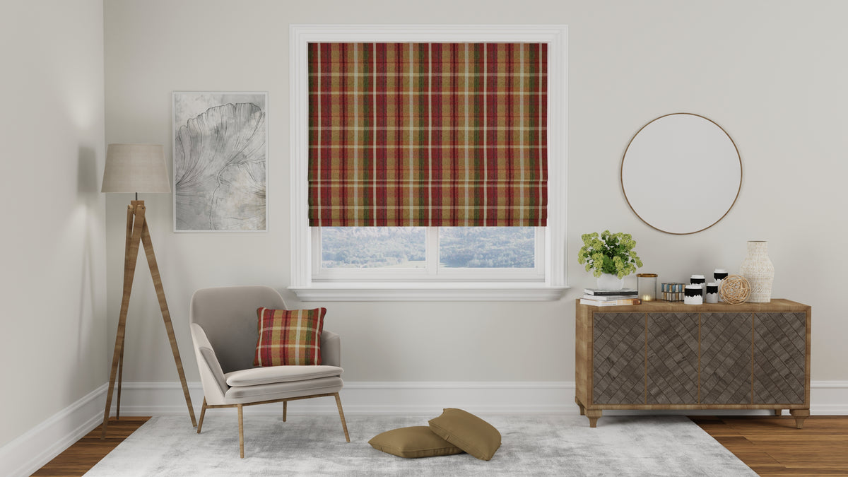 Galloway Made to Measure Roman Blind Rustic