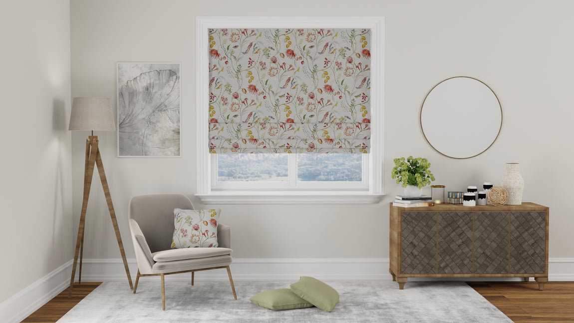 Grove Made to Measure Roman Blind Springtime