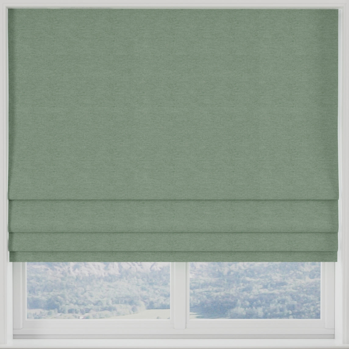 Kensington Made to Measure Roman Blind Duckegg